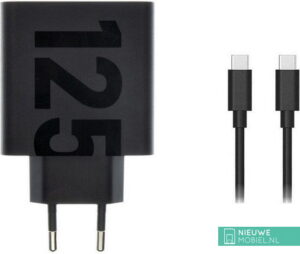 Motorola TurboPower 125W GaN Charger with 6.5A e-Marked USB-C to USB-C Cable